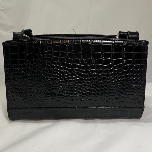 Retro Miche Purse Cover, Black Faux Skin Purse Cover, Miche Purse - Picture 2 of 2